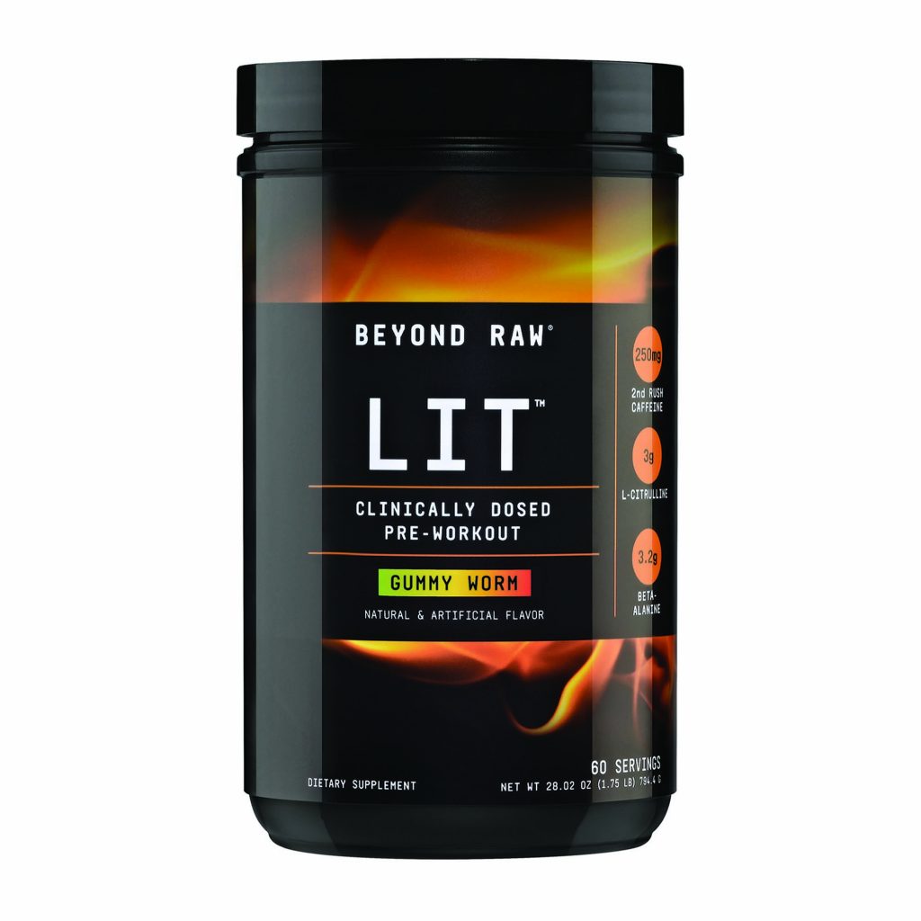 5 Day Lit Af Pre Workout Beyond Raw for Weight Loss