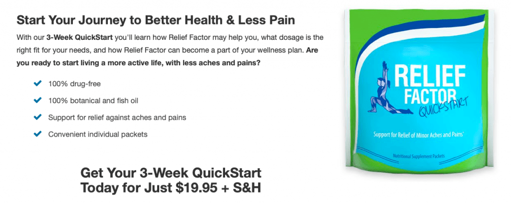 Relief Factor Website