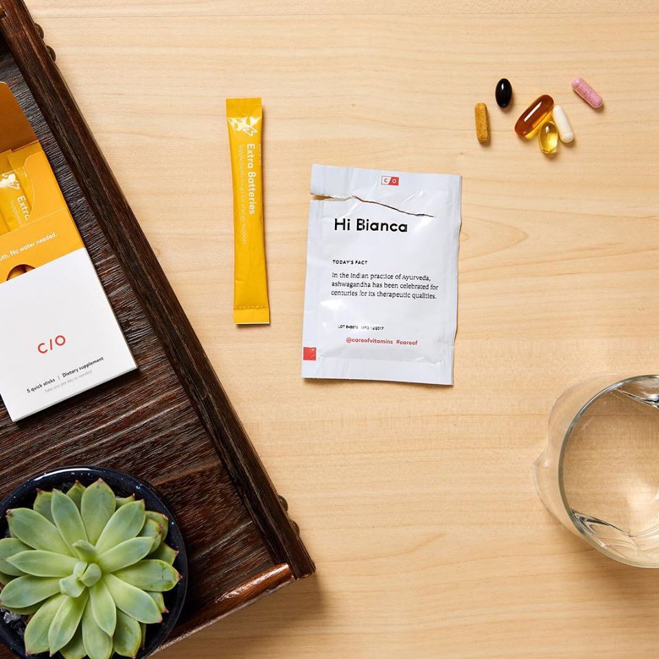 Care Of Personalized Daily Vitamin Packs