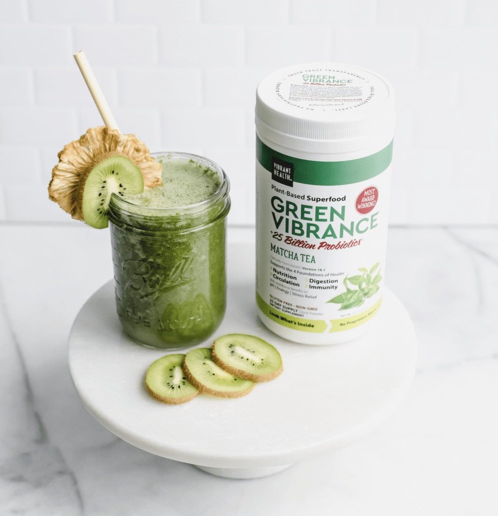 Green Vibrance Plant-Based Superfood in a cup