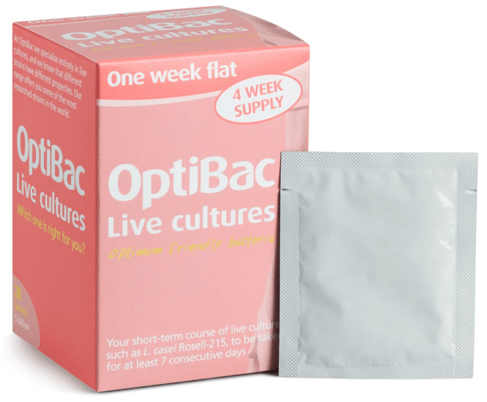 OptiBac Probiotics Box And Sachet