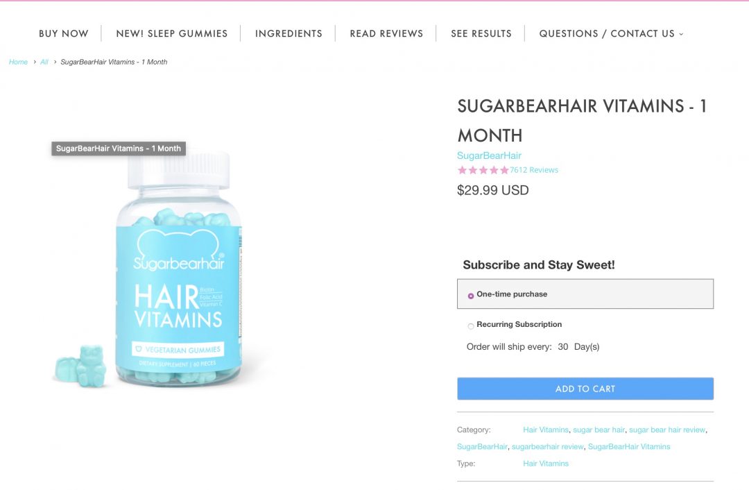 Sugar Bear Hair Vitamins Review - Will They Truly Help Your Hair Heath?