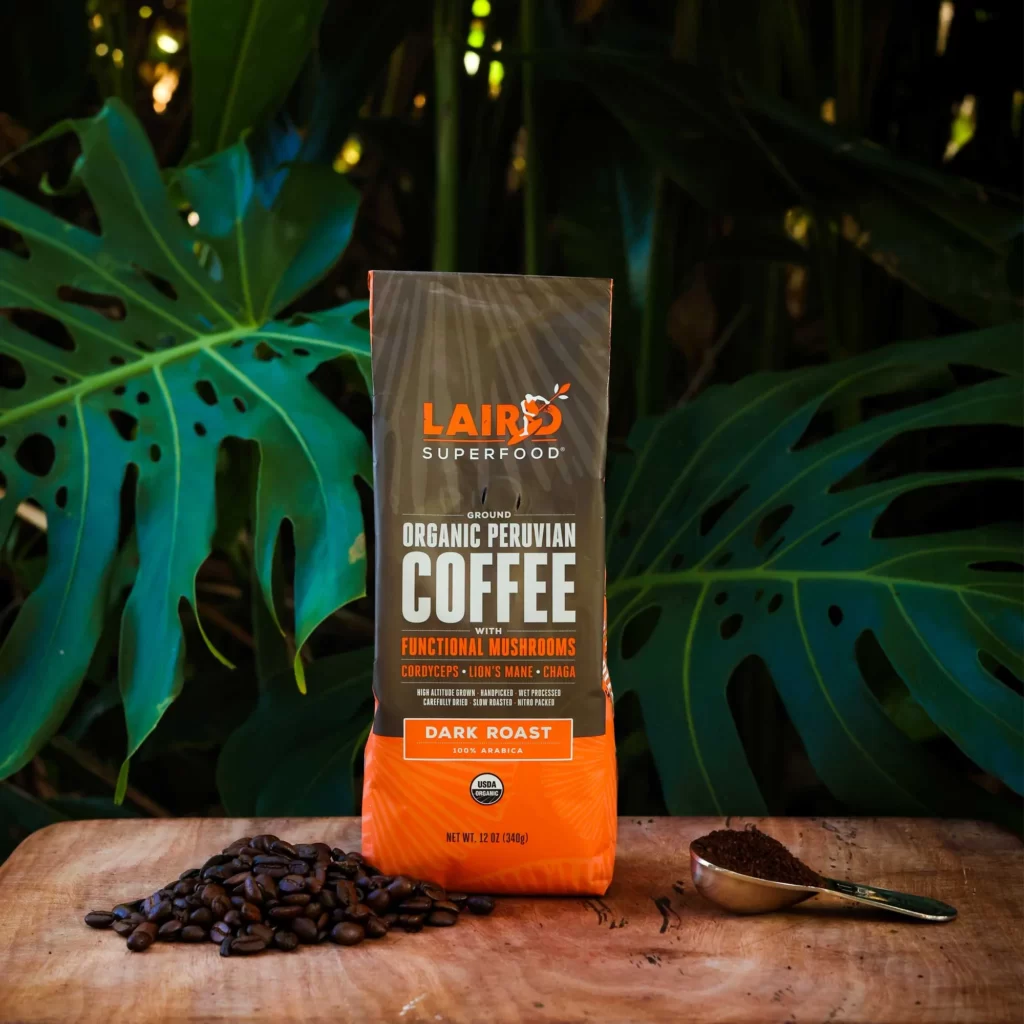 laird superfood mushroom coffee review