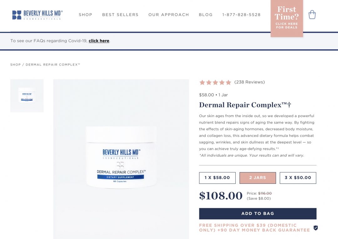 Reviews On Beverly Hills Md Dermal Repair Complex Beverly Hills MD Dermal Repair Complex Review - Does it Work?
