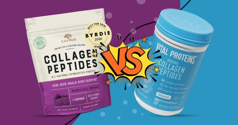 LiveWell Collagen Peptides Vs. Vital Proteins - The WINNING Pick