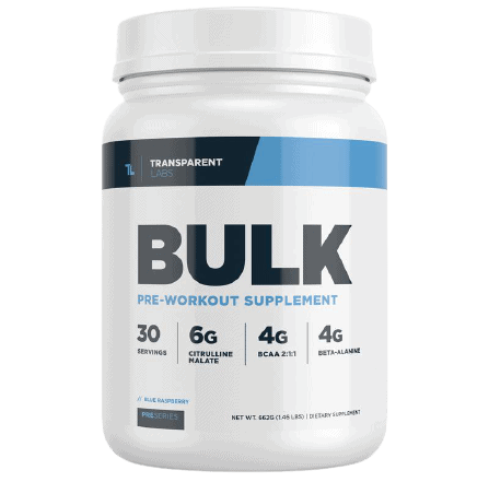 Transparent Labs Bulk Pre-Workout