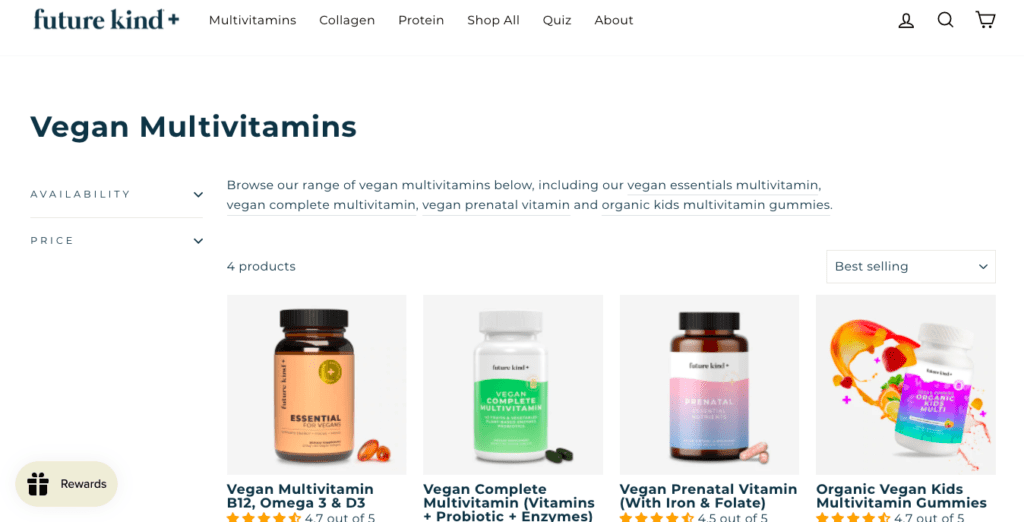future kind multivitamins