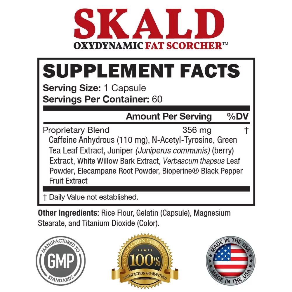 skald ingredient label