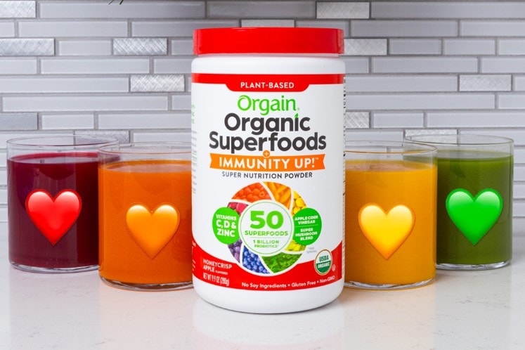 organic superfoods immunity up juice flavors