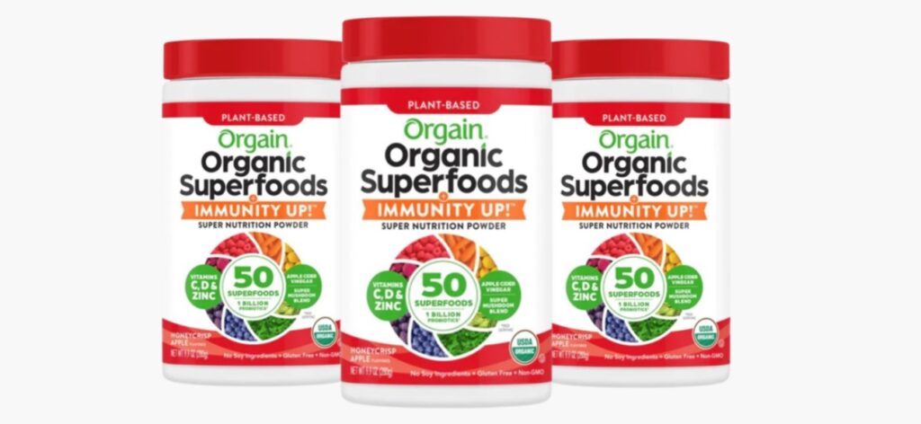 organic superfoods immunity up review