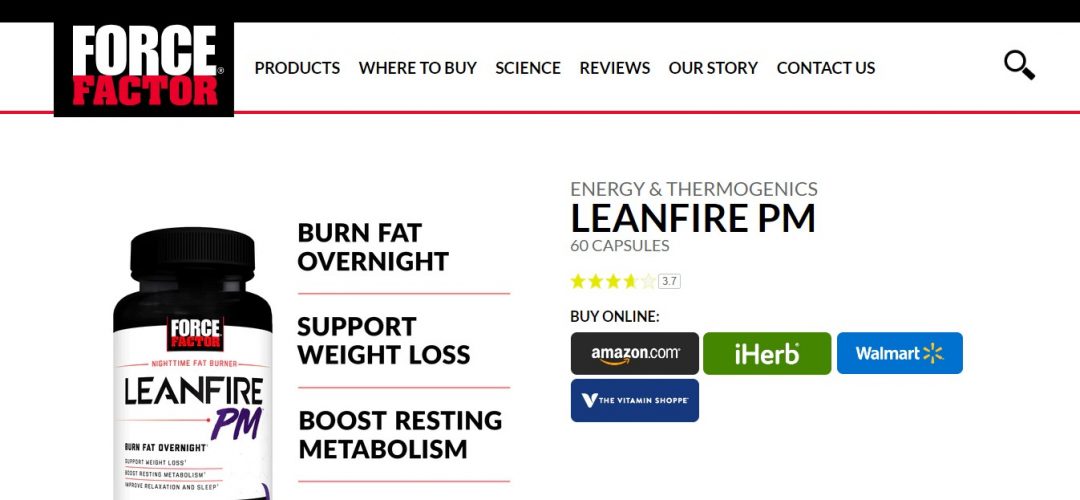 LeanFire PM Review - Does This Nighttime Fat Burner Work?