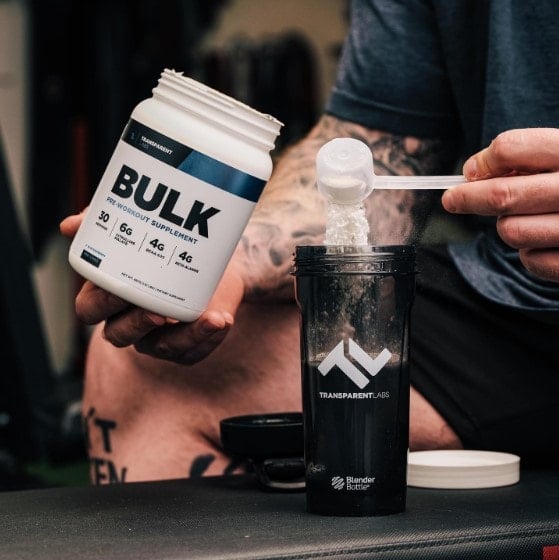 transparent labs bulk formula