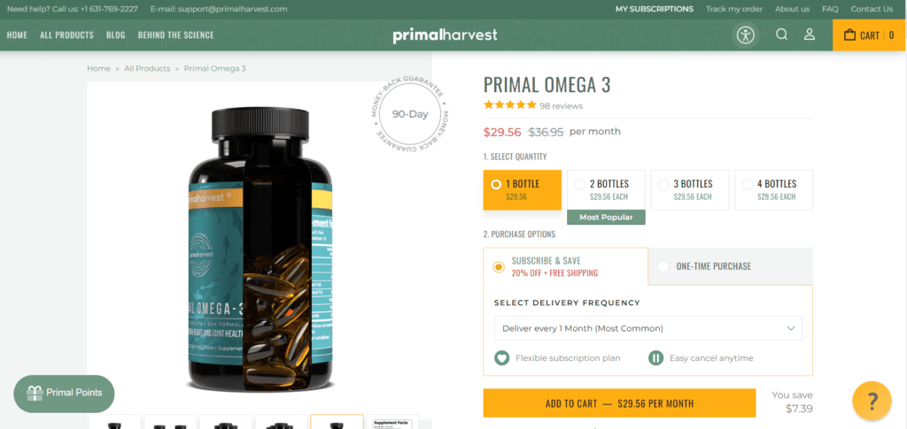 Primal Omega 3 Review - Is This Supplement Effective?