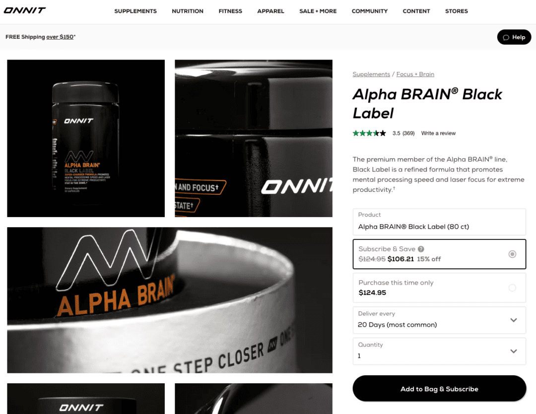 Alpha Brain Black Label Review - Is It Worth Buying?