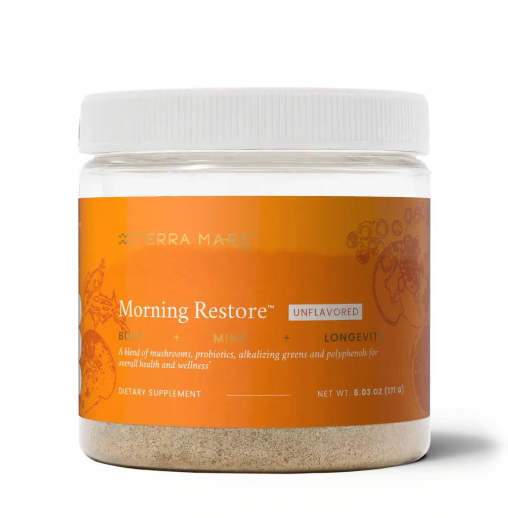 terra mare morning restore bottle